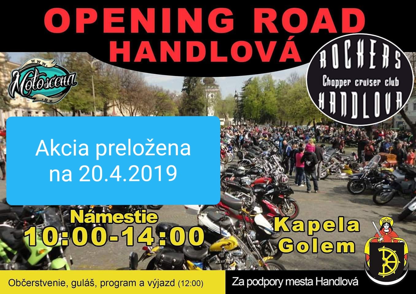 Otvorenie moto sezóny na hornej Nitre 2019 - opening road