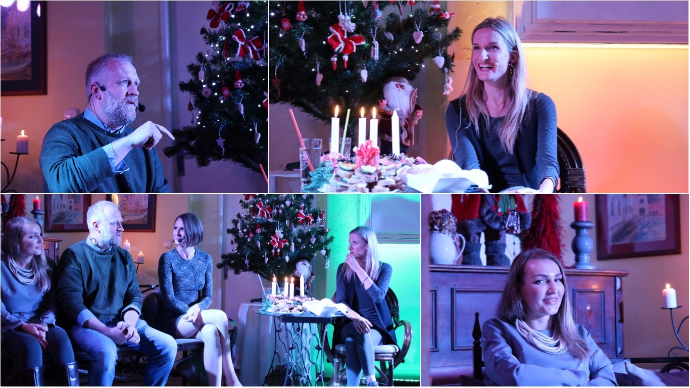 Foto a video: Vianočný večer s Adelou Vinczeovou a hosťami