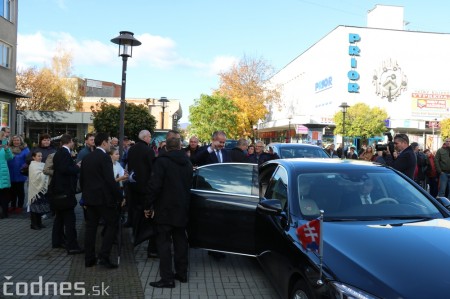 Foto a video: Prezident Andrej Kiska na návšteve Prievidze 49