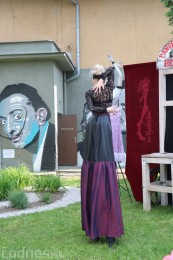 Foto: Street ARTcity odhalenie portrétov umelcov na stene kina Baník a DIVADLO NA VYSOKEJ NOHE 7