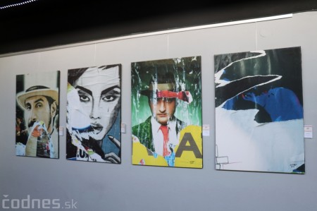 Foto: Street ARTcity odhalenie portrétov umelcov na stene kina Baník a DIVADLO NA VYSOKEJ NOHE 43