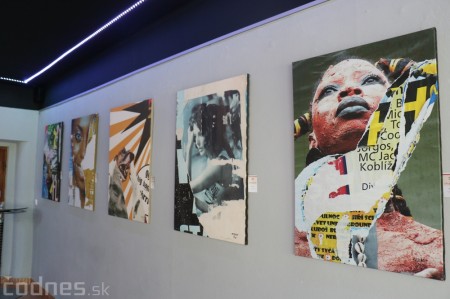 Foto: Street ARTcity odhalenie portrétov umelcov na stene kina Baník a DIVADLO NA VYSOKEJ NOHE 45