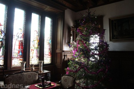 Foto: Vianočná výzdoba Bojnického zámku v rámci podujatia Vianoce na Bojnickom zámku 2014 18