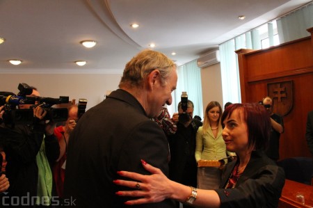 Foto a video: Slávnostne ocenie Róberta Bezáka - čestný občan mesta Prievidza 26