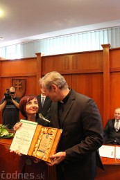 Foto a video: Slávnostne ocenie Róberta Bezáka - čestný občan mesta Prievidza 31