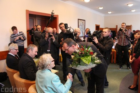 Foto a video: Slávnostne ocenie Róberta Bezáka - čestný občan mesta Prievidza 33