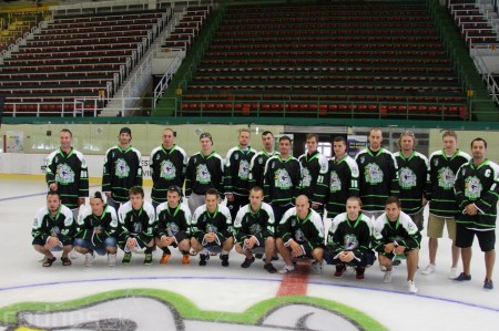 Foto a video: Exibičný hokejový zápas MšHK Bulldogs Prievidza a hviezdy NHL a Slovenska 2