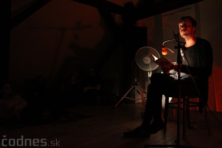 Foto: Michal Hvorecký a Stroon v Podkroví 2
