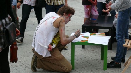 Zombie Walk Prievidza - 4. ročník - 21.7.2012 - foto a video 21