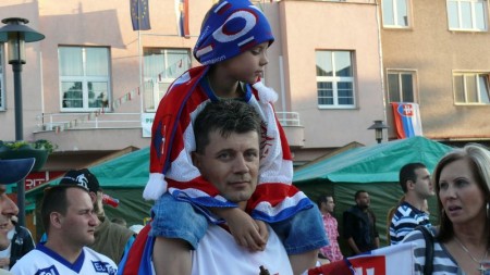 Video a foto: Atmosféra Prievidza námestie hokej - Slovensko - Rusko 2:6. Slováci ukončili šampionát snov striebrom 15