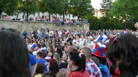 Video a foto: Atmosféra Prievidza námestie hokej - Slovensko - Rusko 2:6. Slováci ukončili šampionát snov striebrom 26