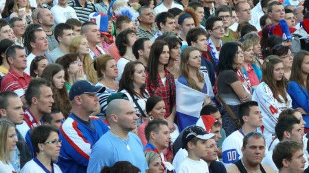Video a foto: Atmosféra Prievidza námestie hokej - Slovensko - Rusko 2:6. Slováci ukončili šampionát snov striebrom 44