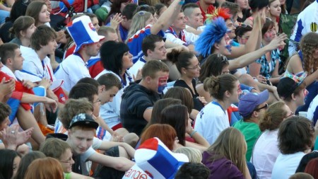 Video a foto: Atmosféra Prievidza námestie hokej - Slovensko - Rusko 2:6. Slováci ukončili šampionát snov striebrom 46