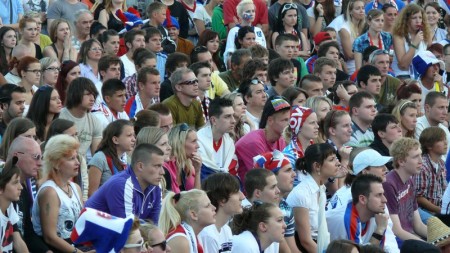 Video a foto: Atmosféra Prievidza námestie hokej - Slovensko - Rusko 2:6. Slováci ukončili šampionát snov striebrom 52