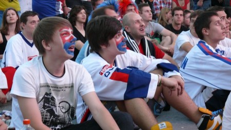 Video a foto: Atmosféra Prievidza námestie hokej - Slovensko - Rusko 2:6. Slováci ukončili šampionát snov striebrom 88