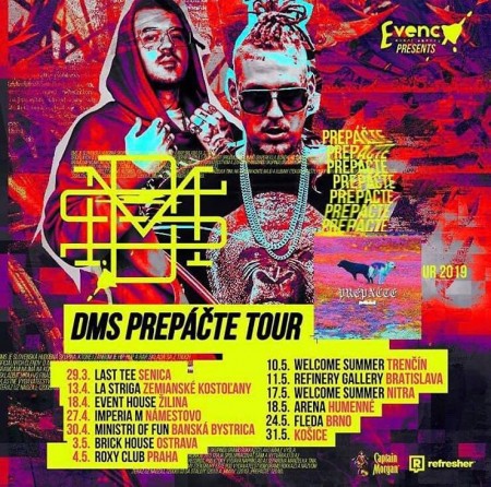 DMS Prepáčte tour 13.4. Lastriga club 0