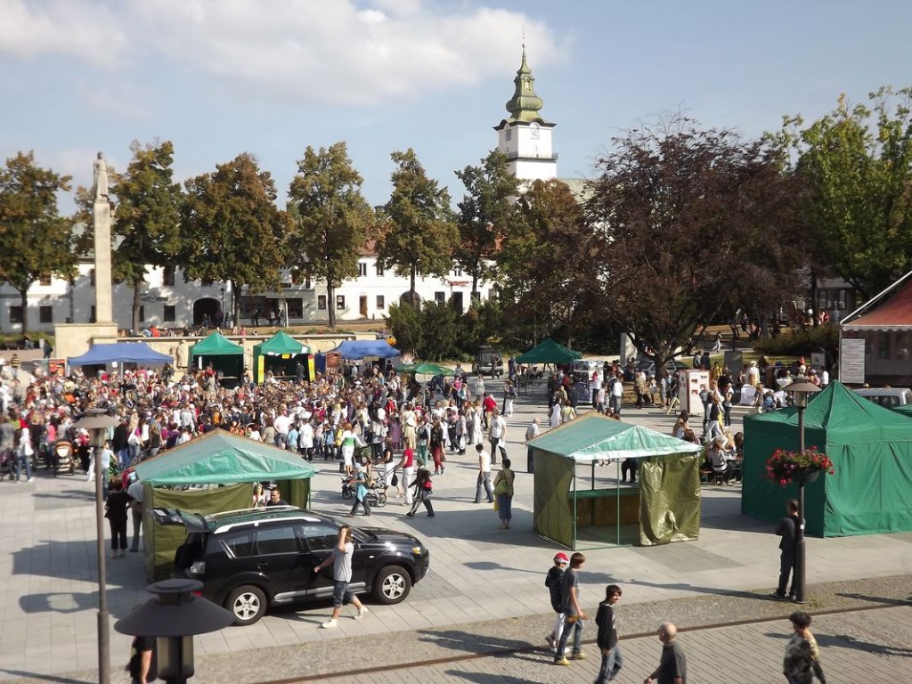 Námestie slobody Prievidza