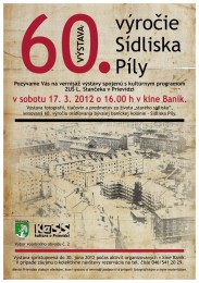 Výstava 60. výročie Sídliska Píly 0