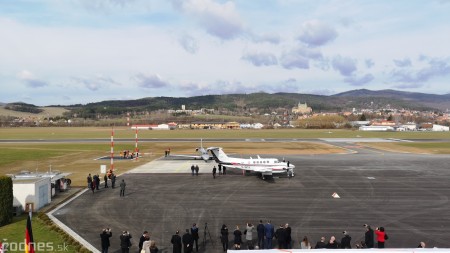 Foto a video: Prievidza má od dnes oficiálne otvorené zmodernizované letisko za 3,1 milióna eur 39