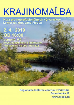 Kurz pre neprofesionálnych výtvarníkov: Krajinomaľba