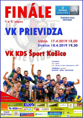 Edymax volejbalová extraliga mužov - FINÁLE