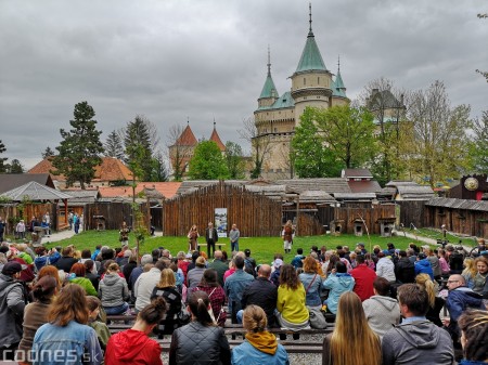 Foto a video: Bojnice - OTVORENIE LETNEJ TURISTICKEJ SEZÓNY 2019 a Oslava 25.výročia Sokoliarov Aquila 99