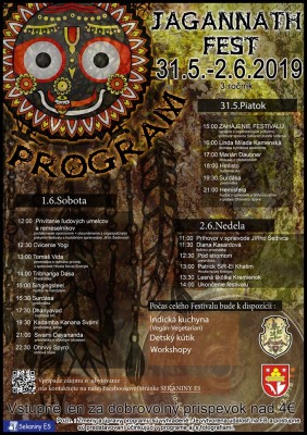 Jagannath Fest 2019: OUTDOOROVO DUCHOVNÝ FESTIVAL POD HOLÝM NEBOM