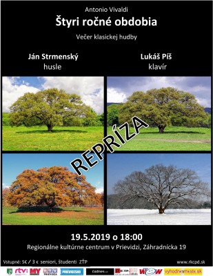 Večer klasickej hudby / repríza: A. Vivaldi - Štyri ročné obdobia
