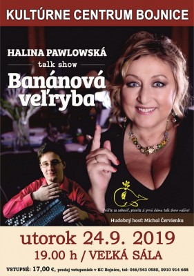 BANÁNOVÁ VEĽRYBA – talk show Haliny Pawlowskej