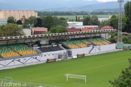 Foto: Rekonštrukcia futbalového štadióna v Prievidzi za 1,23 milióna eur je hotová 0