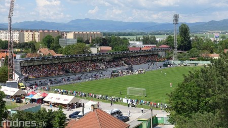 Foto a video: 100 rokov futbalu v Prievidzi veľkolepé oslavy a exhibičný zápas ŠKRŤO tím vs KUCO tím 0