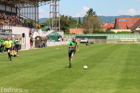 Foto a video: 100 rokov futbalu v Prievidzi veľkolepé oslavy a exhibičný zápas ŠKRŤO tím vs KUCO tím 1