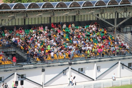 Foto a video: 100 rokov futbalu v Prievidzi veľkolepé oslavy a exhibičný zápas ŠKRŤO tím vs KUCO tím 2