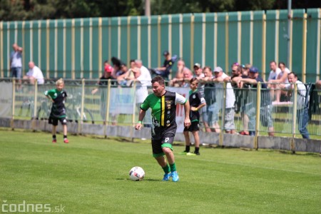 Foto a video: 100 rokov futbalu v Prievidzi veľkolepé oslavy a exhibičný zápas ŠKRŤO tím vs KUCO tím 4