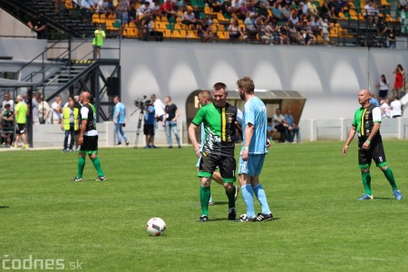 Foto a video: 100 rokov futbalu v Prievidzi veľkolepé oslavy a exhibičný zápas ŠKRŤO tím vs KUCO tím 6