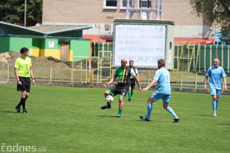 Foto a video: 100 rokov futbalu v Prievidzi veľkolepé oslavy a exhibičný zápas ŠKRŤO tím vs KUCO tím 7