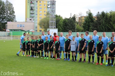 Foto a video: 100 rokov futbalu v Prievidzi veľkolepé oslavy a exhibičný zápas ŠKRŤO tím vs KUCO tím 13