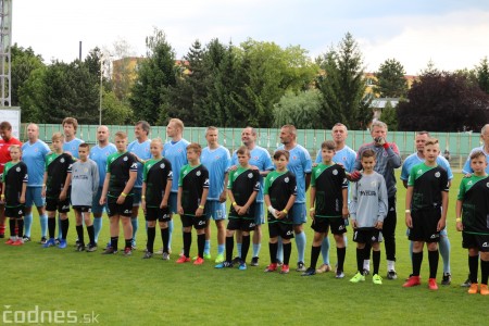 Foto a video: 100 rokov futbalu v Prievidzi veľkolepé oslavy a exhibičný zápas ŠKRŤO tím vs KUCO tím 14