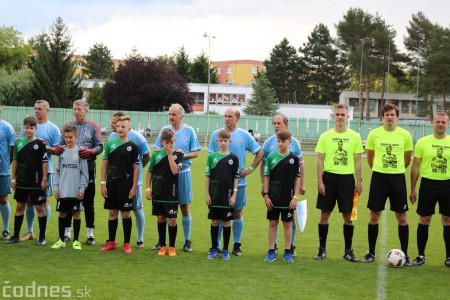 Foto a video: 100 rokov futbalu v Prievidzi veľkolepé oslavy a exhibičný zápas ŠKRŤO tím vs KUCO tím 15