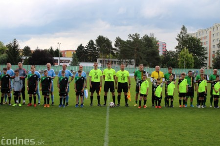 Foto a video: 100 rokov futbalu v Prievidzi veľkolepé oslavy a exhibičný zápas ŠKRŤO tím vs KUCO tím 16