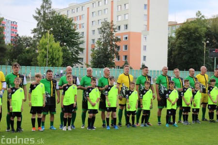 Foto a video: 100 rokov futbalu v Prievidzi veľkolepé oslavy a exhibičný zápas ŠKRŤO tím vs KUCO tím 18