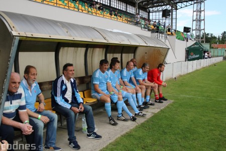 Foto a video: 100 rokov futbalu v Prievidzi veľkolepé oslavy a exhibičný zápas ŠKRŤO tím vs KUCO tím 23