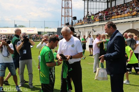 Foto a video: 100 rokov futbalu v Prievidzi veľkolepé oslavy a exhibičný zápas ŠKRŤO tím vs KUCO tím 37