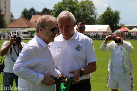 Foto a video: 100 rokov futbalu v Prievidzi veľkolepé oslavy a exhibičný zápas ŠKRŤO tím vs KUCO tím 38