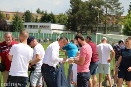 Foto a video: 100 rokov futbalu v Prievidzi veľkolepé oslavy a exhibičný zápas ŠKRŤO tím vs KUCO tím 43