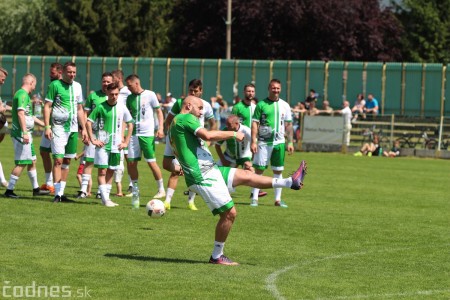 Foto a video: 100 rokov futbalu v Prievidzi veľkolepé oslavy a exhibičný zápas ŠKRŤO tím vs KUCO tím 70