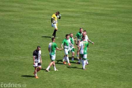 Foto a video: 100 rokov futbalu v Prievidzi veľkolepé oslavy a exhibičný zápas ŠKRŤO tím vs KUCO tím 81