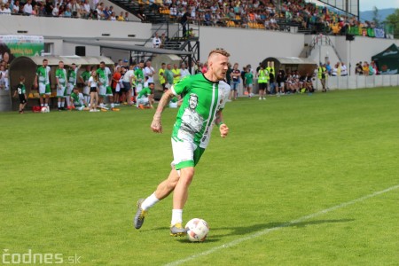 Foto a video: 100 rokov futbalu v Prievidzi veľkolepé oslavy a exhibičný zápas ŠKRŤO tím vs KUCO tím 88