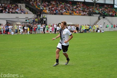 Foto a video: 100 rokov futbalu v Prievidzi veľkolepé oslavy a exhibičný zápas ŠKRŤO tím vs KUCO tím 96