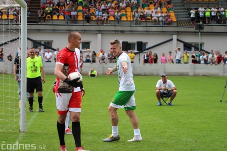 Foto a video: 100 rokov futbalu v Prievidzi veľkolepé oslavy a exhibičný zápas ŠKRŤO tím vs KUCO tím 98